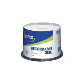 DVD+R LYRECO 4,7GB Spindel (50) produktbilde