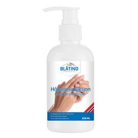 Hånddesinfeksjon BLÅTIND 85% gel 250ml produktbilde