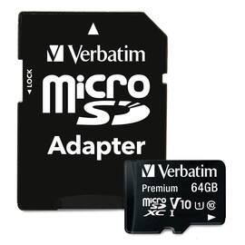 Minne VERBATIM MICRO SDXC UHS-I 64GB produktbilde