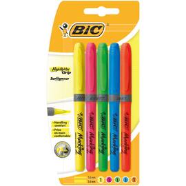 BIC® Överstrykningspenna, skuren spets, vattenbaserat bläck, 3,4 mm, olika färger produktfoto