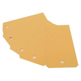 Merkelapper 12x5,7cm Manilla med hull produktbilde