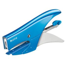 Leitz WOW Heftzange Nr.10, Blau metallic Artikelbild