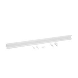 Oppbevaringsskinne ELFA 870mm hvit produktbilde