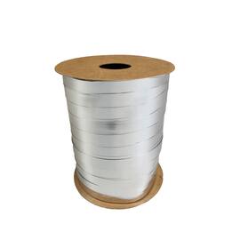 Gavebånd 250mx10mm metallic sølv produktbilde