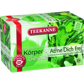 Teekanne Wellness-Tee Atme Dich frei Kräutertee, aromaversiegelt, 20 Beutel, 1 Packung Artikelbild
