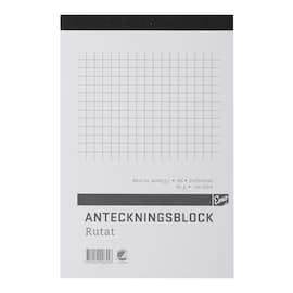 Anteckningsblock med rutat papper, A6, 100 ark produktfoto