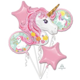 Ballong AMSCAN unicorn bukett folie (5) produktbilde