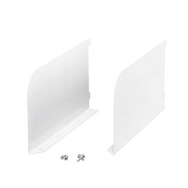 Hyllegavl ELFA sparring 30cm hvit (2) produktbilde