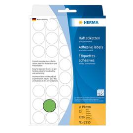 Herma Markierungspunkte, ø 19mm, grün, 1280 Stück/Packung Artikelbild