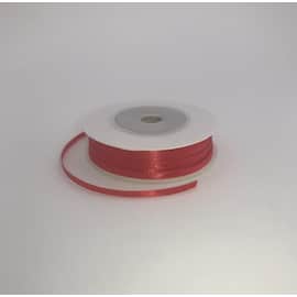 Satinband 3mmx30m röd produktfoto
