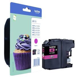 Blekk BROTHER LC123M rød produktbilde