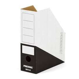 Pressel Magazine-Box, Weiß-Schwarz, 75mm, A5, 20 Stück (vorher Art.Nr. 2755) Artikelbild