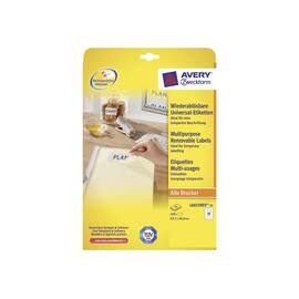 Avery Etikett avtagbar 63,5x46,6mm produktfoto