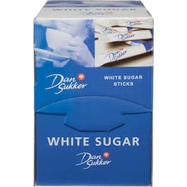 Sukkersticks DANSUKKER hvit 4g (225) produktbilde