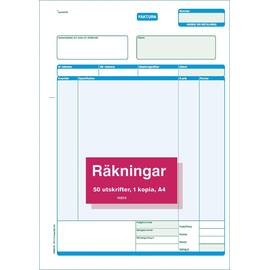 Esselte Blankett Faktura A4 2x50 blad produktfoto