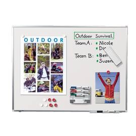 Legamaster Whiteboard PREMIUM PLUS, Schreibtafel, emailliert, magnetisch, 60x90cm, weiß, 1 Stück Artikelbild