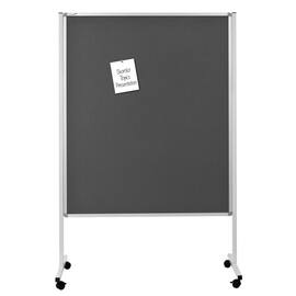Legamaster Multiboard XL, Pinnwand und Whiteboard in einem, 120x150cm, Textil grau, 1 Stück Artikelbild