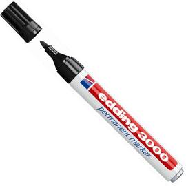 edding Permanent-Marker 3000, Rundspitze, Schwarz, 1 Stück Artikelbild