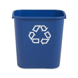 Rubbermaid Commercial Products WMB30R Concept Collection papperskorg, blå, 28 liter, 350 x 250 x 375 mm produktfoto