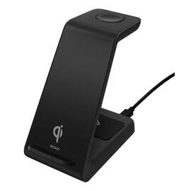 Lader DELTACO 3-in-1 Trådløs 15W produktbilde