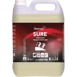 SURE® SURE Badrumsrengöring och avkalkning, växtbaserad och 100 % nedbrytbar, 5 l produktfoto