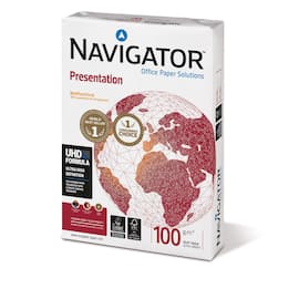 Navigator Kopieringspapper Pres A4 100g ohålat produktfoto