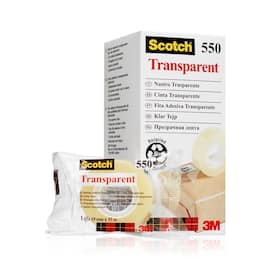 Tape SCOTCH 550 19mmx33m transparent produktbilde