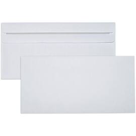 Lyreco Briefumschlag, ohne Fenster, selbstklebend, DIN lang, 220x110mm, 75g/m², weiß, 1000 Stück Artikelbild