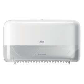 Tork Dispenser T7 Coreless Midsize Twin vit produktfoto