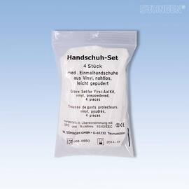 Söhngen Handschuh-Set mit 4 Stück, Vinyl, groß, für Verbandskasten, 1 Packung Artikelbild