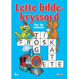 Bok EGMONT Kryssord lette bildekryss produktbilde