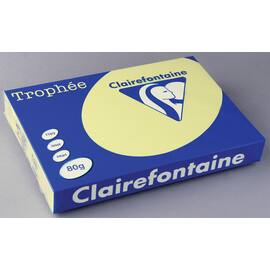 Kopipapir TROPHEE A3 80g sitrongul (500) produktbilde