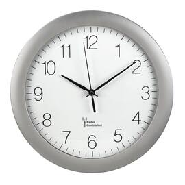 Hama Wanduhr PG-300, Funkuhr, silber, 1 Stück Artikelbild