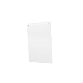 deflecto® Skylthållare vägg A4 stående produktfoto