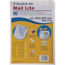 Mail Lite® Bubbelpåse F3 220x330mm Vit produktfoto