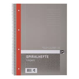 Spiralhefte EMO A4 60g 70 blad linjer produktbilde