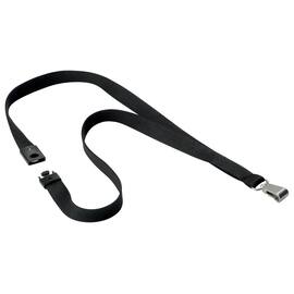 Halssnor DURABLE med klype sort (10) produktbilde