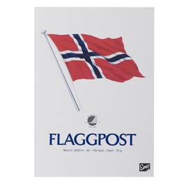 Flaggpost EMO A5 70g 100 blad linjer produktbilde
