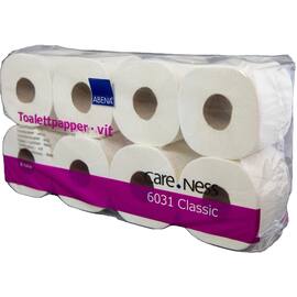 Care-Ness Toalettpapper 2 lags vit produktfoto