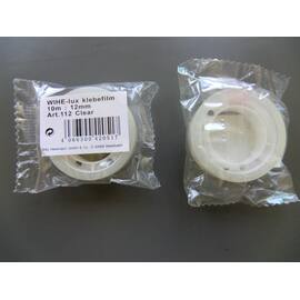 Heckmann Klebeband, PP, selbstklebend, 12 mm x 10 m, farblos, transparent Artikelbild