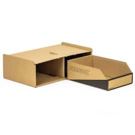Pressel Kleinteile-Magazin Braun/Schwarz, 20x Boxen 200mm + 10x Korpus, 1 Set (vorher Art.Nr. 9220) Artikelbild