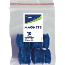 Magnet LYRECO 22mm blå (10) produktbilde