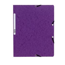 Exacompta Eckspannermappe, Karton, 400 g/m², A4, violett Artikelbild