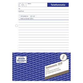 Avery Telefonnotizblock 1019, A5, 50 Blatt Artikelbild