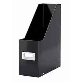 Leitz Stehsammler Click & Store WOW, Hartpappe, Einsteckrückenschild, mit Griffloch, A4, 103x253x330mm, schwarz, 1 Stück Artikelbild