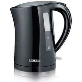 Severin elektrischer Wasserkocher WK 3381, 2200 Watt, 1500ml Füllmenge, schwarz, 1 Stück Artikelbild