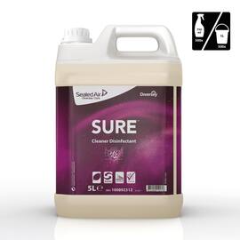 SURE® Desinfektionsmedel, SURE, växtbaserat och 100 % nedbrytbart, 5 l produktfoto