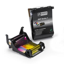 Zebra Färgband YMCKO, ZXP Series 1 produktfoto