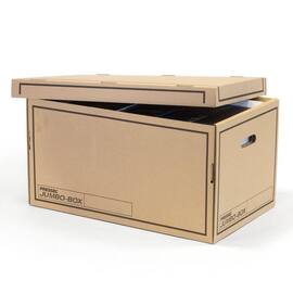 Pressel Jumbo-Box, Lagerkiste, Aufbewahrungskarton, Natur, 600x370x320mm, 10 Stück Artikelbild
