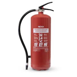 NEXA Brandsläckare pulver 6kg röd 43A 233B C produktfoto